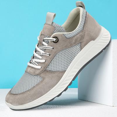 Summer Lace Up Soft Sole Sneakers Breathable Mesh Sneakers Light Summer Outdoor Footwear Male Flats Outdoor Shoe Skate Shoes Man