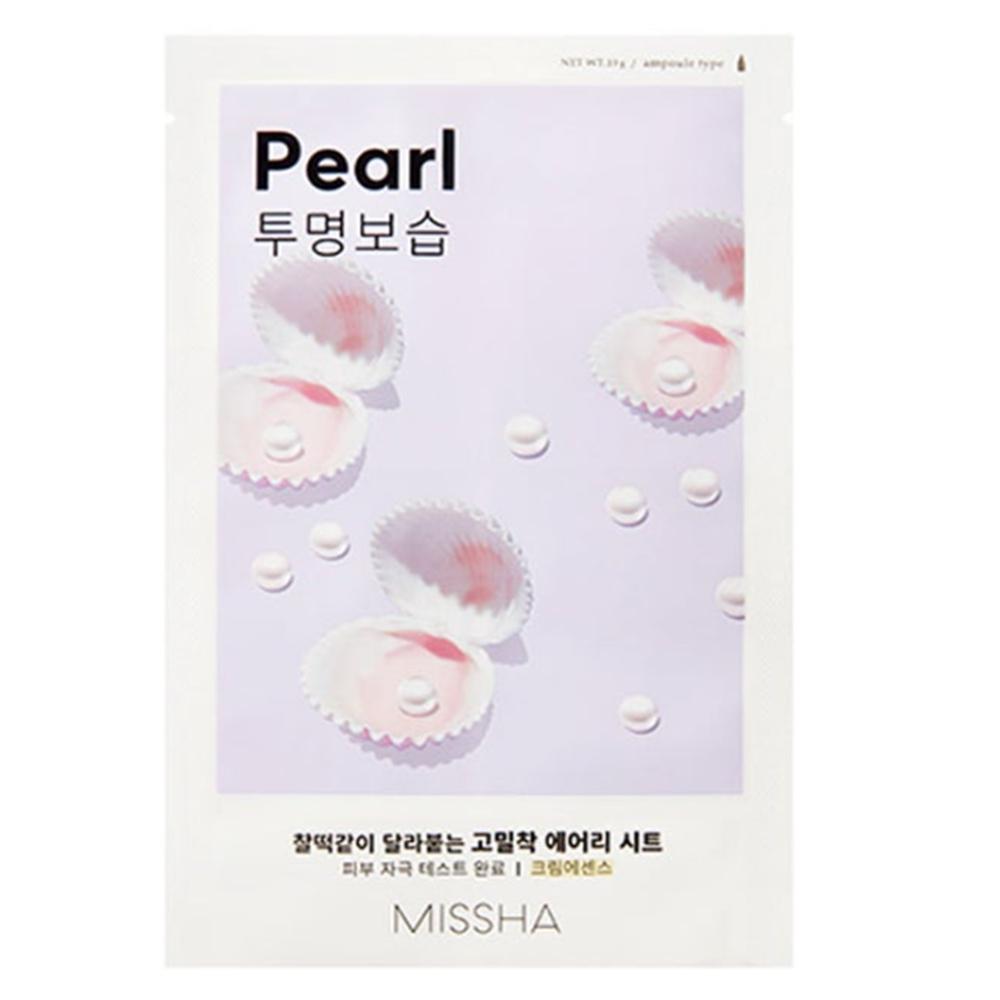 

MISSHA Airy Fit Sheet Mask (Pearl) - Cream Type (10 Sheets) Pearl - Cream Type (10 Sheets)