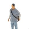 1/64 Diorama Cool People Man Train Buliding for Siku Home Decoration Accessories Supplies