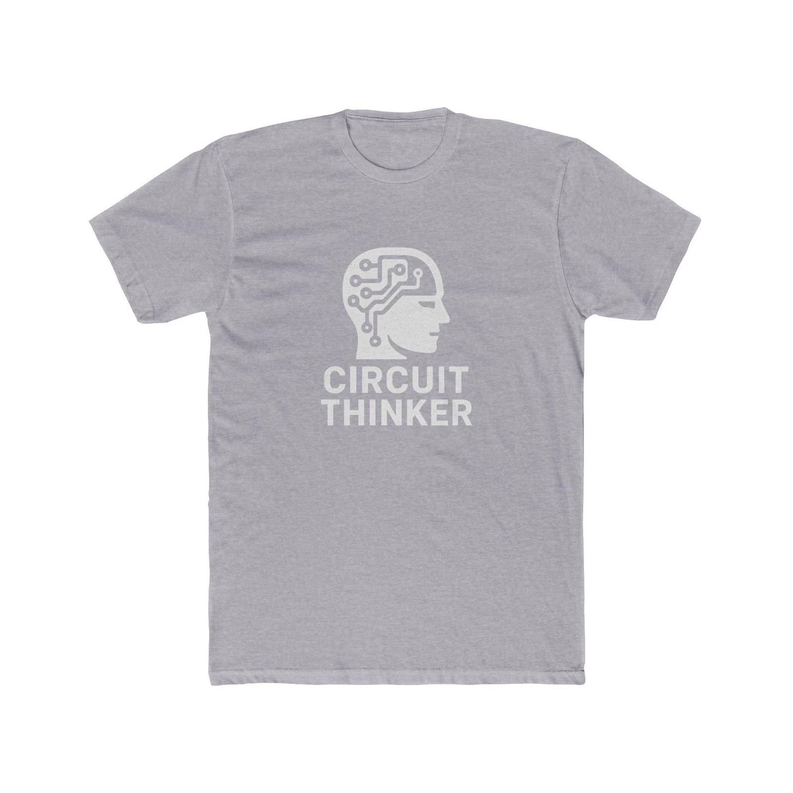 

Circuit Thinker Minimalist Tech Philosophy T-Shirt S