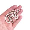 100PCS 20MM Heart Slices Hollow Wooden Heart Love Rustic Decoration Wedding Table Confetti Slices Rustic Embellishments