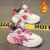 Girls' 2025 Winter Sports Shoes - Lightweight, Warm, Velvet-Lined, Durable Basketball Shoes for Running