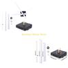 F26C DIY Quartz Wall Clock Movement Mechanism Hands Long Shaft Battery Operated Repair Parts Silent Kit