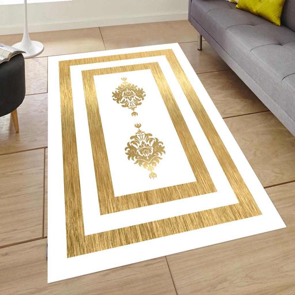 EPeddler Home Moderní klasický vzor Digitální potisk Omyvatelná protiskluzová základna s tečkami Nová generace Kuchyně, obývací pokoj, předsíň Koberec a rohožka