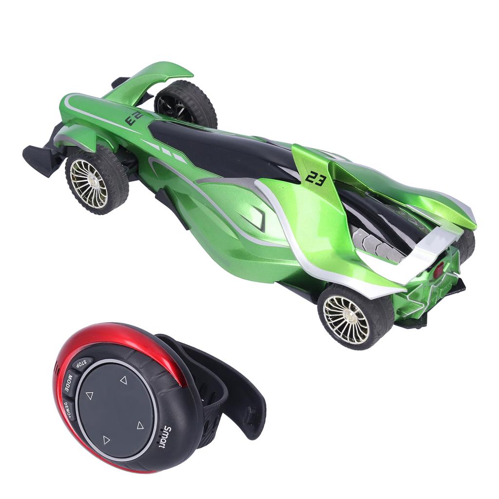Ceas Telecomandă Mașină de Curse Jucărie Reîncărcabilă Control Vocal Mașină RC Vehicul Jucărie Verde