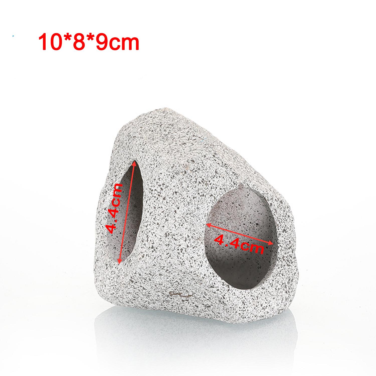 

1/2pcs Fish tank hole decoration ornaments aquarium cichlid stone cover hidden hole aquarium accessories decorative stone