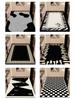 Luxury Leather Entrance Mat: Wash-Free, Wipeable Door Mat for Home and Porch