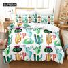 Tropical Cactus Bedding Set Duvet Cover Set 3d Bedding Digital Printing Bed Linen Queen Size Bedding Set Fashion Design