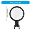Hands frees Magnification Glass with LED Light Large Lens Rechargeable Magnifying Glass for senior Reading & Hobbyists