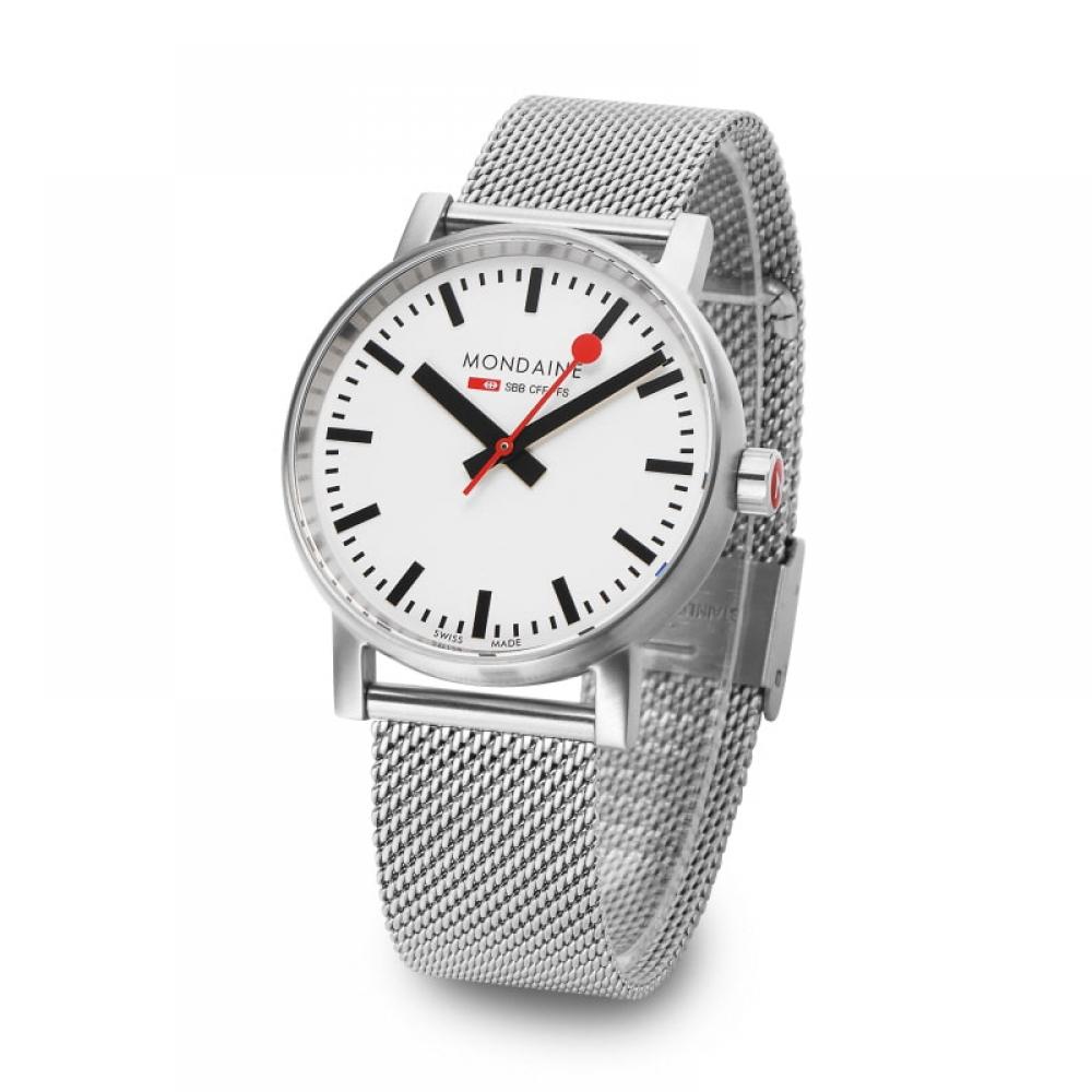 Mondaine Mse.35110.sm Railway Evo 2 Public Metal Watch