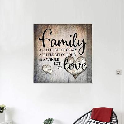 Pintura de Diamantes 5D DIY Familia y Amor Bordado de Diamantes Relleno Completo Kits de Punto de Cruz de Anime Decoración del Hogar Regalo Hecho a Mano