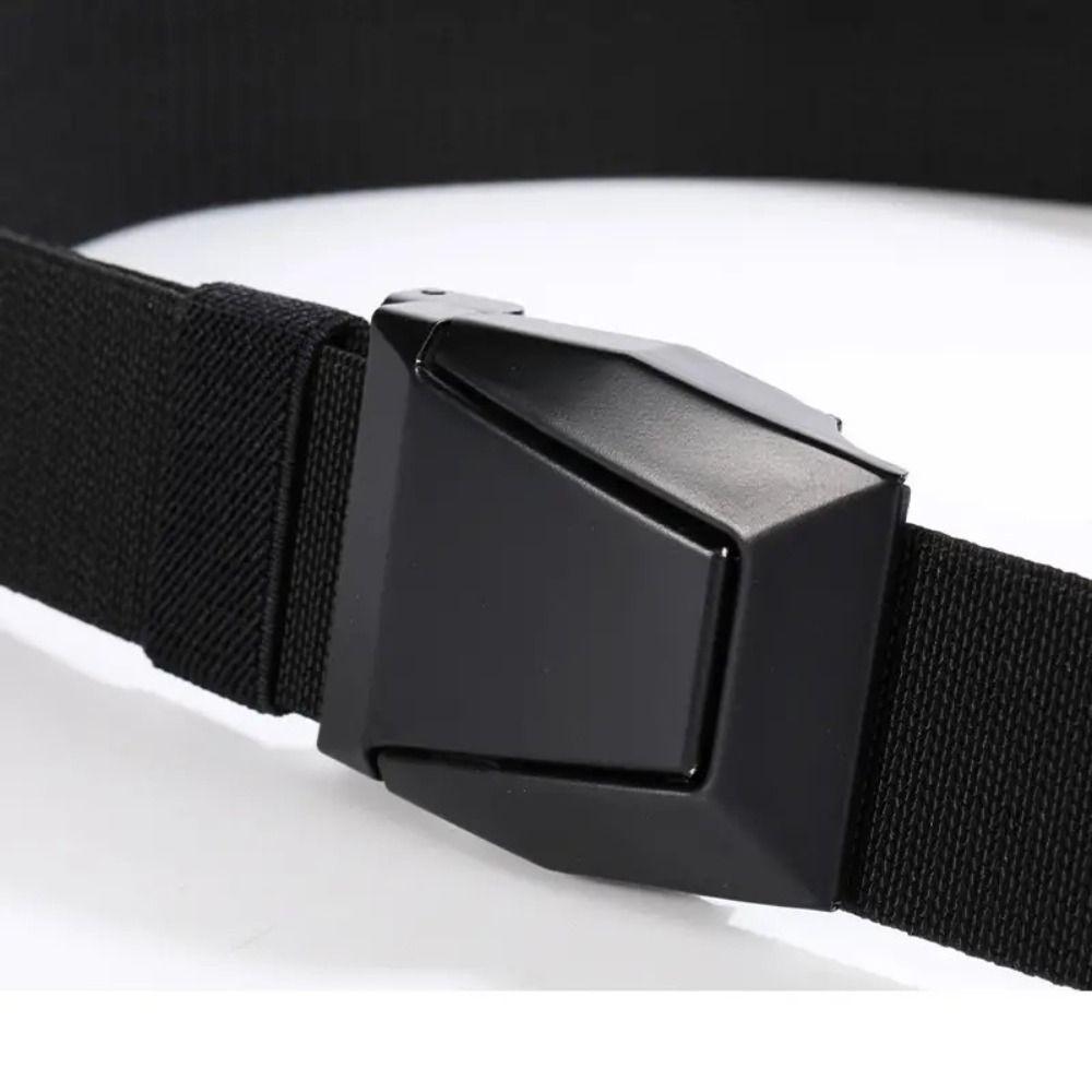 Casual Multi Function Men's Training Belt Adjustable Luxury Brand Design Canvas Braided Belt Versatile Weave Waist Band