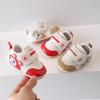 Infant Soft-Sole First Walkers New Season Baby Shoes for 0-18 Months, Trendy Cartoon Style Unisex Toddler Sneakers