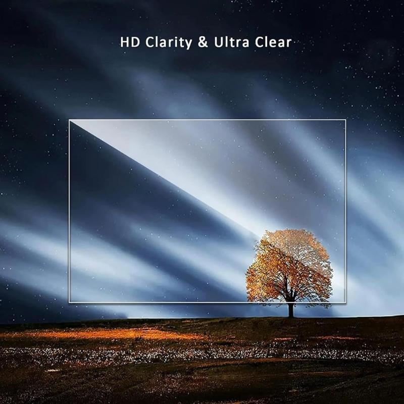 High Transparencys Tempereds Glass Guard for Model 3 2023-2025 Rear Seat Display 8inch Shatters Resistant Film