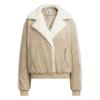 Originals RETRO Puffer Jacket Women's Shadow Khaki Brown JL8439