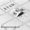 Large Waterproof Silver Kitchen Labels for Handwritten Marking and Storage Organization
