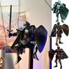 Medieval Knight  Lucky 13 Doll Figure Movable Joint Puppet Joint Building Block 3D Assembled Boy Toys Gifts Building Blocks Kids