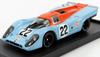 Brumm 1/43 Porsche 917K Le Mans 24H 1970 #22 GULF HAILWOOD - HOBBS BRUMM LE MANS Miniature Car