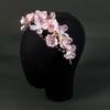 New Fabric Flower Handmade Hair Hoop Internet Celebrity Street Photo Hairpin Headdress Wedding Dance Jewelry Versatile Bridal Hair Hoop