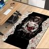Halloween Horror Printed Carpet, for Office Chair Living Room Bedroom Kitchen Room Decor Gifts.