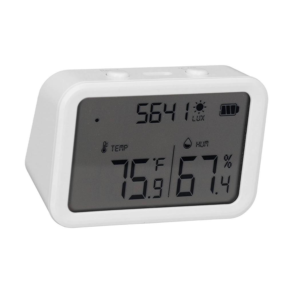 Termometru inteligent WiFi Higrometru Senzor de umiditate și temperatură fără fir pentru interior cu puterea luminii De