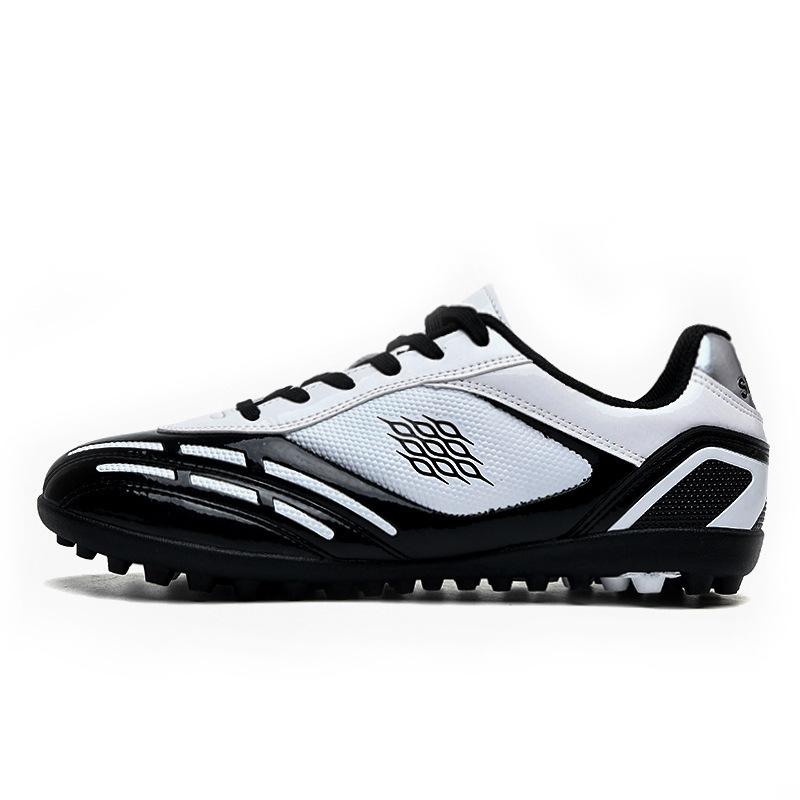 Children's leather feet women's nail shoes new youth football shoes male students broken training artificial turf price