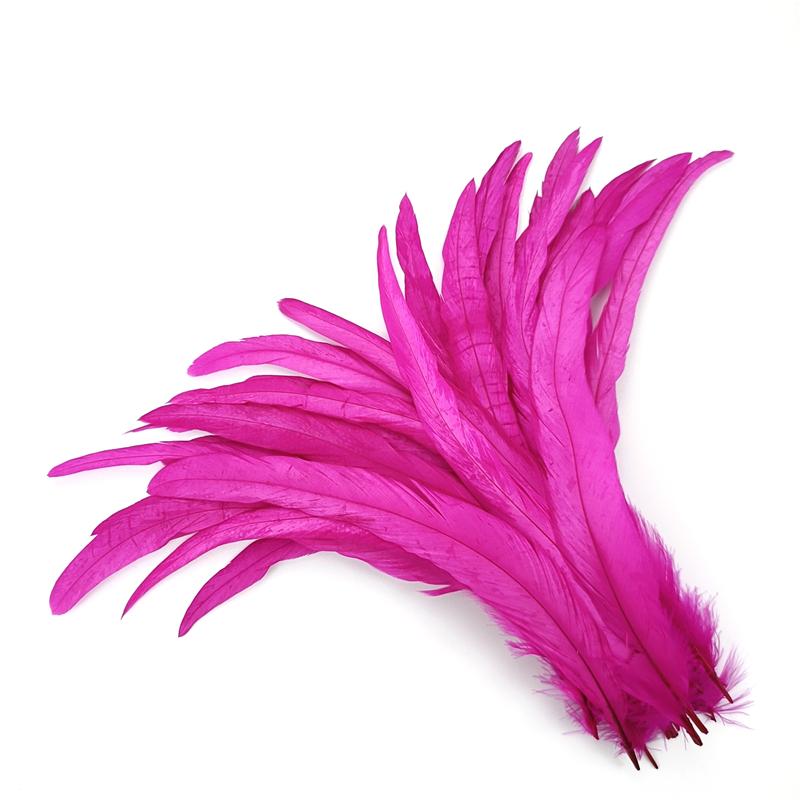 100Pcs/Lot 30-35Cm Rooster Tail Feathers Holiday Decoration Wedding Accessories Diy Indian Headdress Feather Long Pheasant Plume