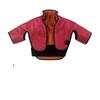 wine red ultra-long wave vibration shawl