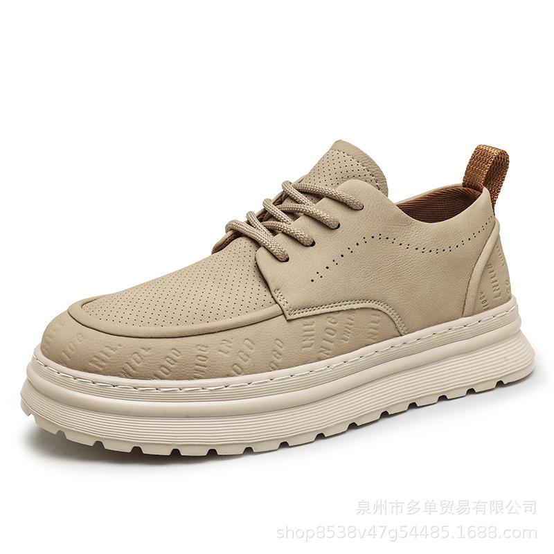 Lightweight and comfortable low-top thick-soled light luxury casual shoes Original niche outdoor street skateboard shoes
