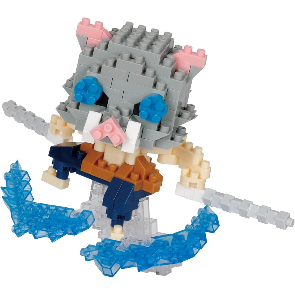 Nanoblock Demon Slayer Inosuke Hashibira Character Collection Building Kit
