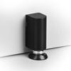 Home Use Black gray white gold silver Magnetic Door Stop Heavy Duty Holder Strong Holding Force Tool-free Installation