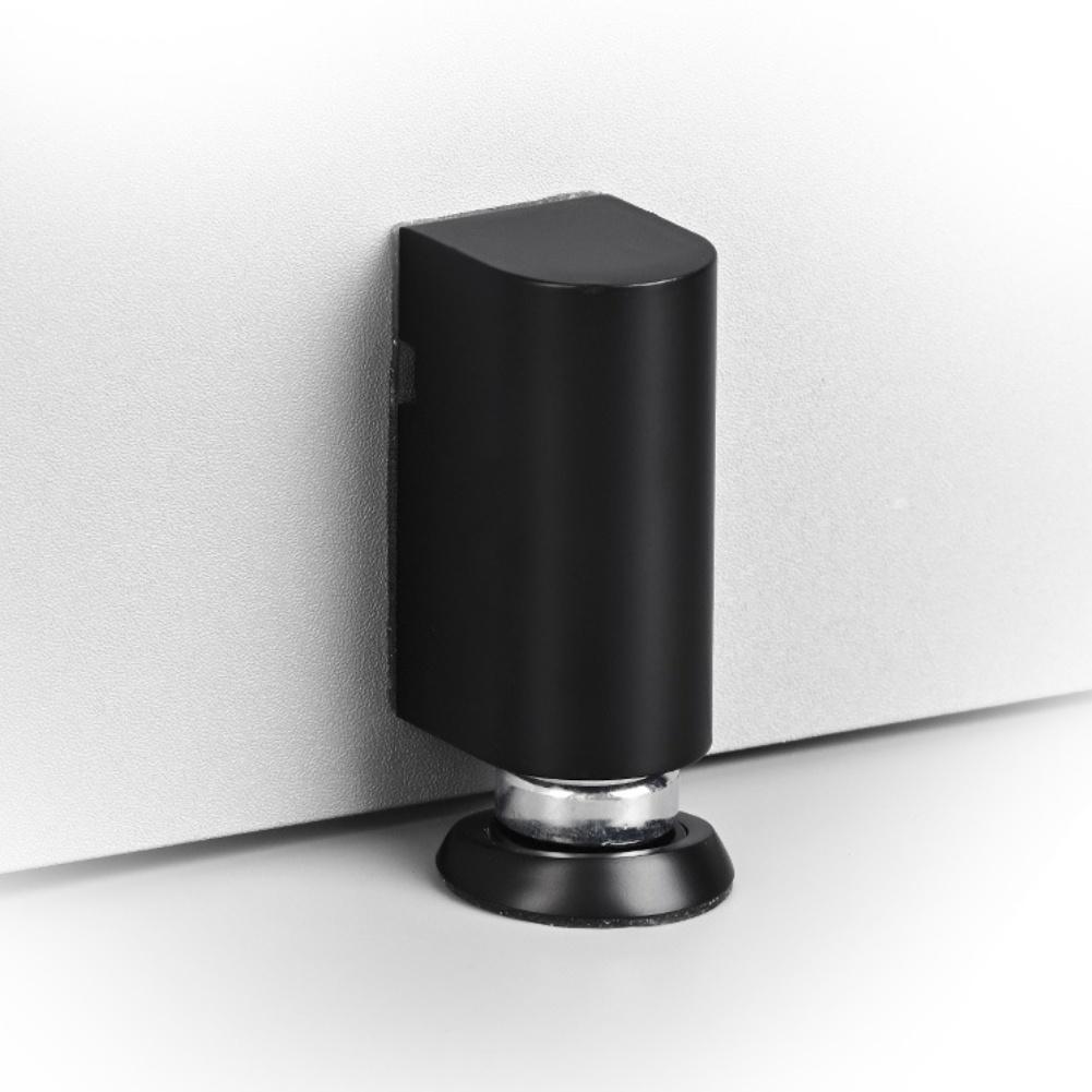 Home Use Black gray white gold silver Magnetic Door Stop Heavy Duty Holder Strong Holding Force Tool-free Installation