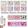Wholesale Kawaii Heart Flower Star Sunset Dolphin Cats Italian Charm Fit 9MM Stainless Steel Girls' DIY Bracelet Fashion Jewelry
