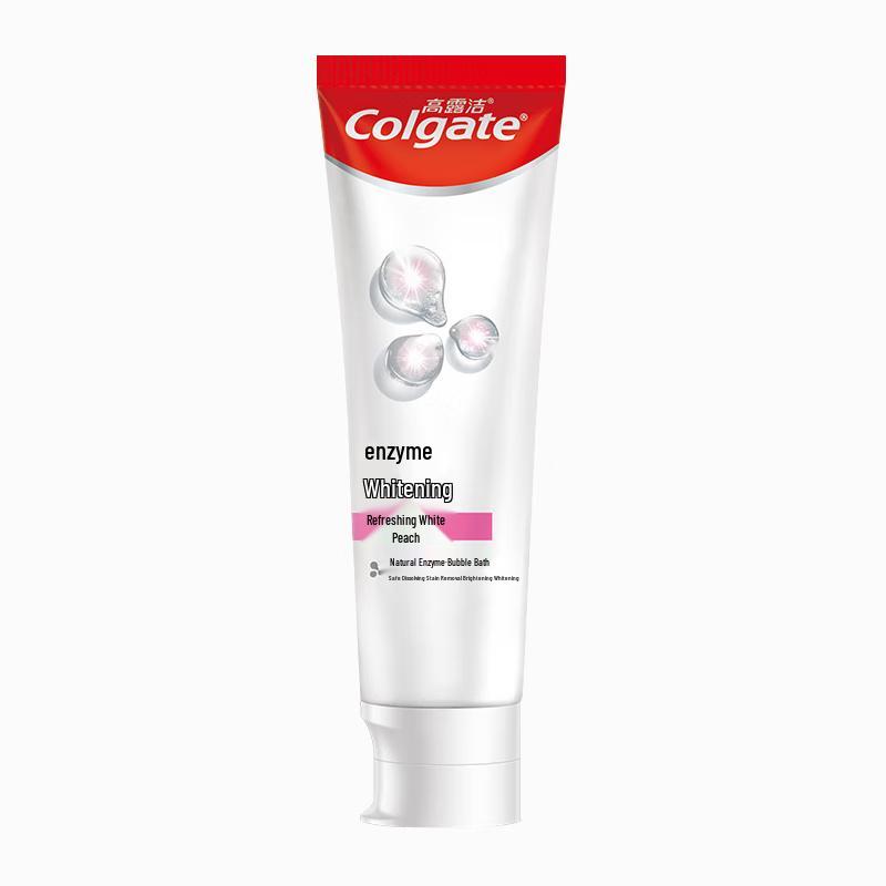 Colgate Brightening & Whitening Toothpaste, Fresh Peach
