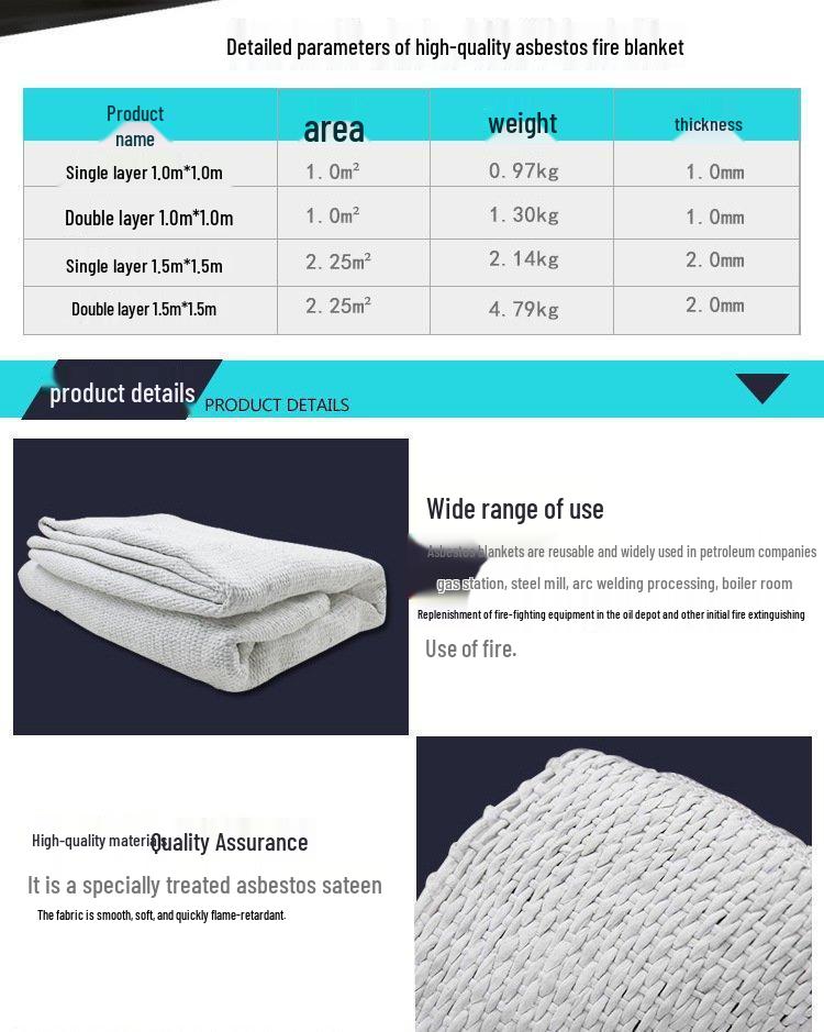 Fire Escape Blanket and Welding Protection Blanket