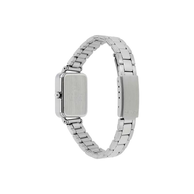 CASIO Women's Silver Watch LTP-V009D-2E-