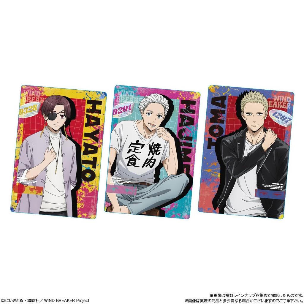 Bandai WIND BREAKER Wafers 2 Pieces In a (20 Box)