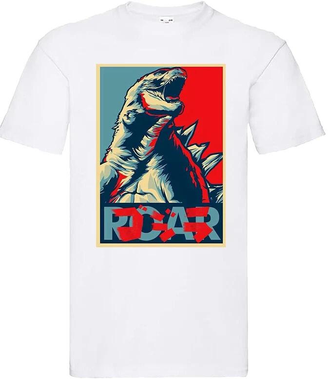

film movie horror halloween birthday Japanese t shirt for godzilla fans 2XL