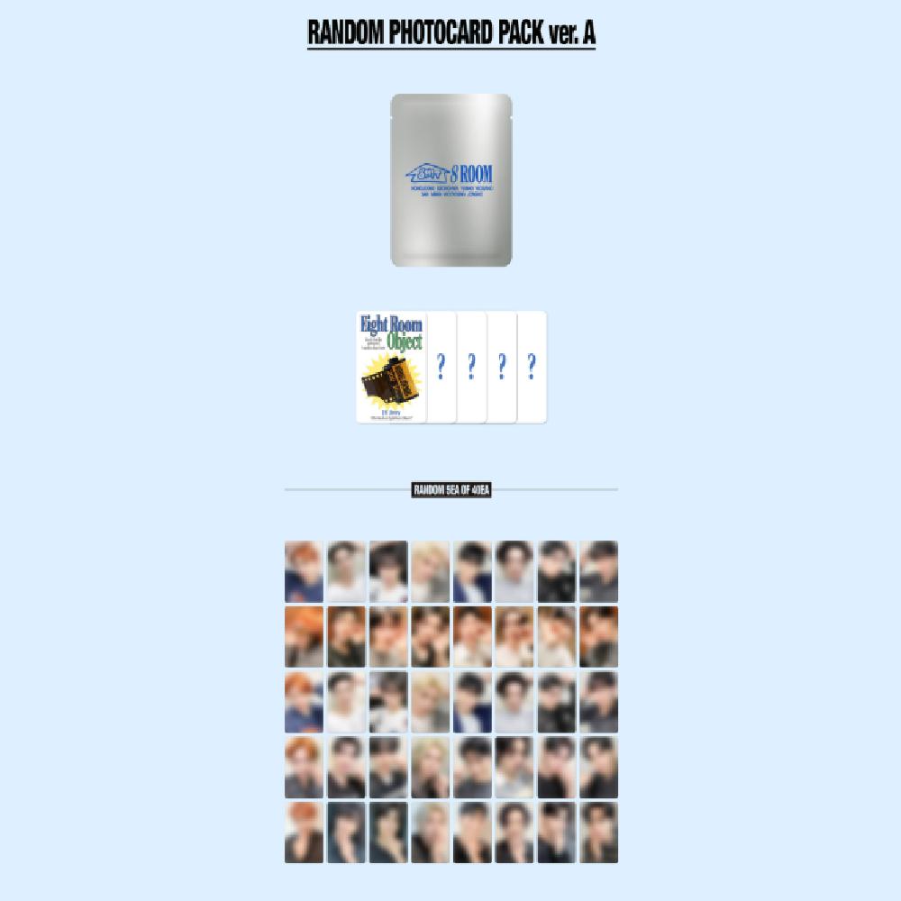 ATEEZ 7th Anniversary POP-UP 8ROOM Photo Card Pack A ver. Random 1 pack