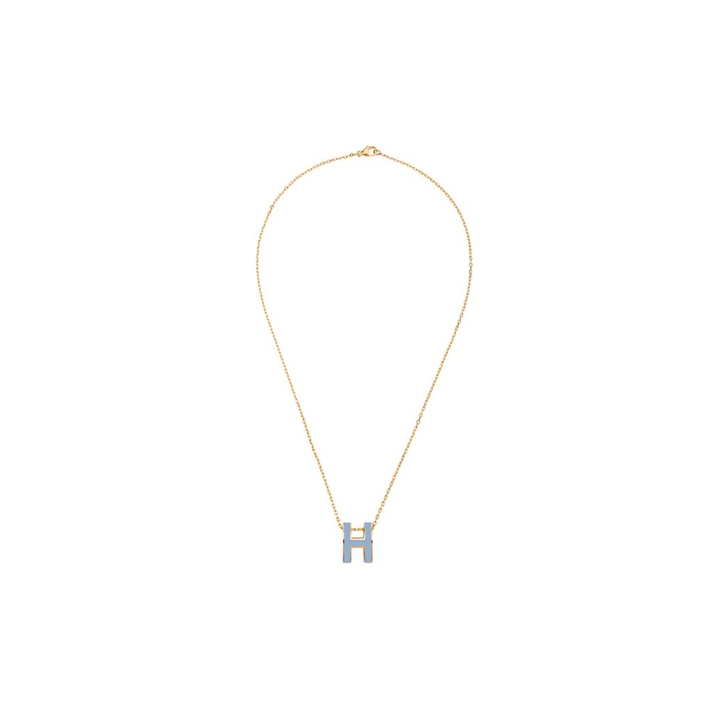 Hermes POP H Verguld Metaal Kettingen Dames Goud H147992F 05