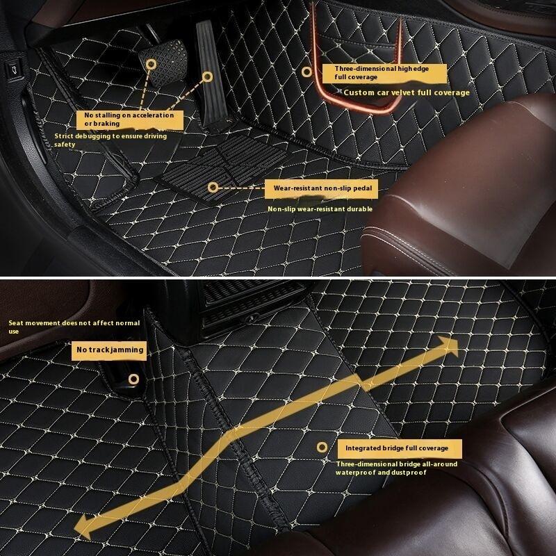 Car Floor Mats For Toyota Camry 2012-2017 2013 2014 2015 2016 Auto Foot Pads Automobile Carpet Cover Interior Accessories