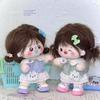 1 Set Princess Dress 20cm Cotton Doll's Clothes Plaid Skirt 10cm Doll Clothes  Kids Gift