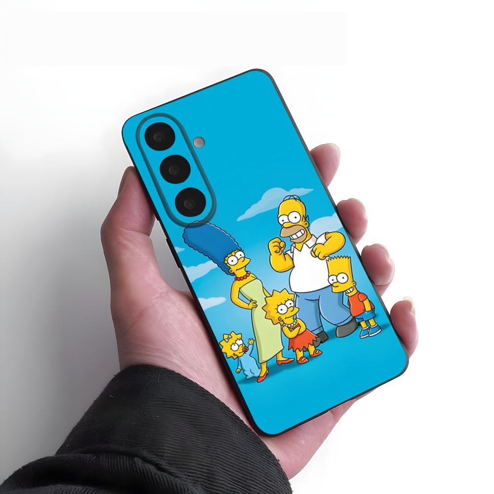 The Simpsons Phone Case For Samsung S26 S25 Plus S20 S20 Plus S22 Ultra S23 FE S21 Plus S21 Ultra Soft Cover