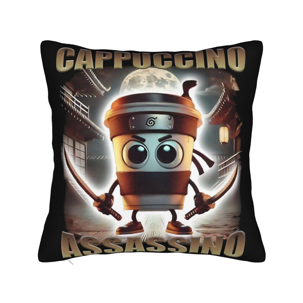 Frigo Camelo Italian Brainrot Anomaly Pillowcase Printed Cushion Cover Decoration  Throw Pillow Case Cover Home Zipper 40*40cm