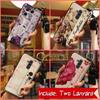 Protective Flower Phone Case For Tecno Spark30 Pro 4G/KL7 Kickstand Dirt-resistant Phone Holder Wrist Strap Back Cover