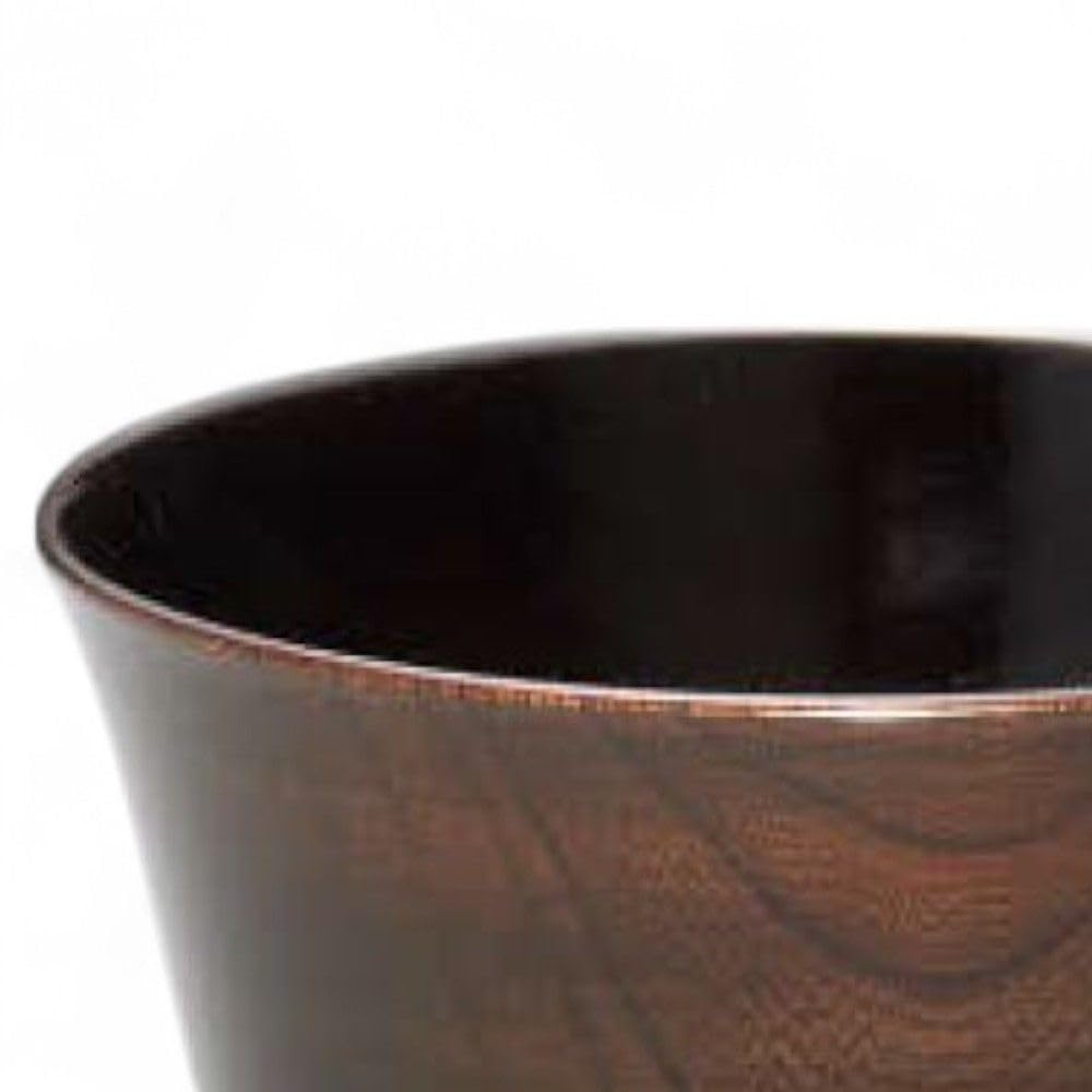 Lacquerware Tea Made in Japan J-kitchens Bowl, Wooden, Hand-Painted, PID-528565,