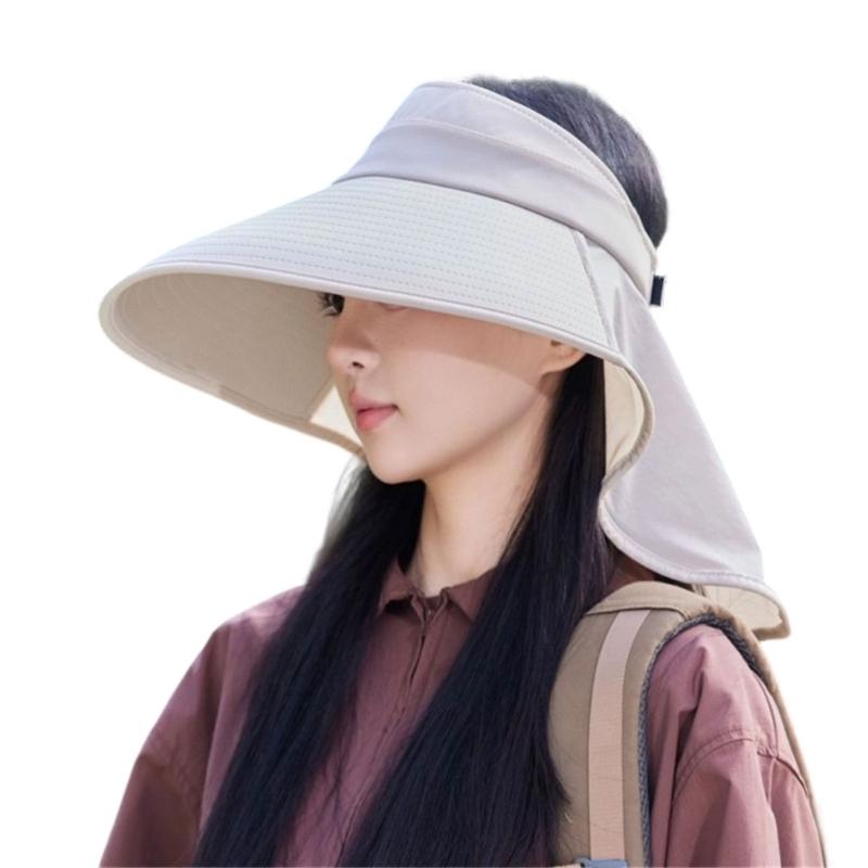 

Adjustable Sun Hat For Men Outdoor Activities With Breathable Cotton And Wide Brimmed Headwear бежевий