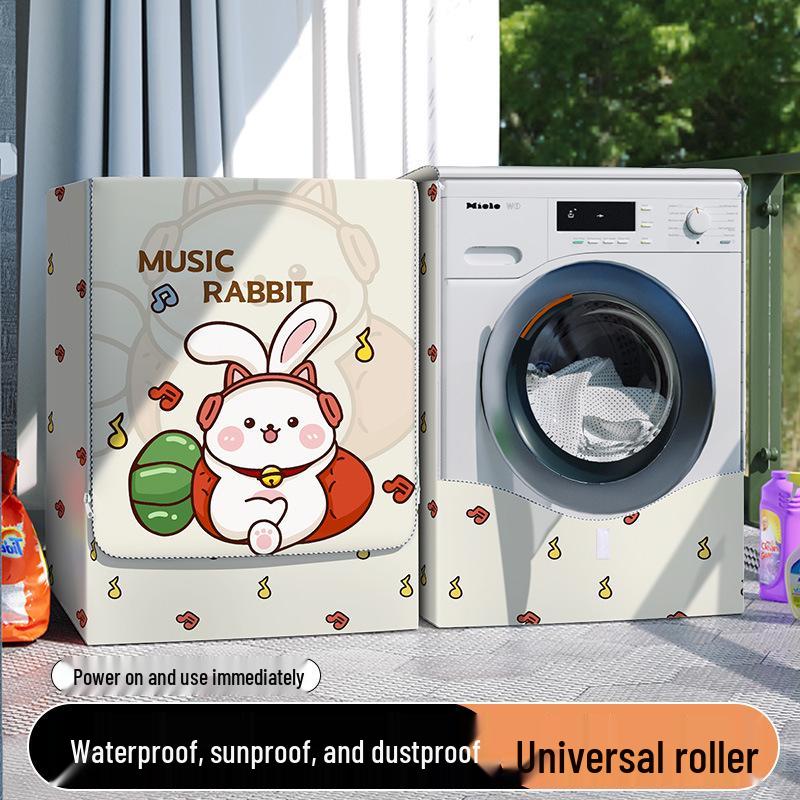 Waterproof Sunproof Cover for 10kg Fully Automatic Washing Machines