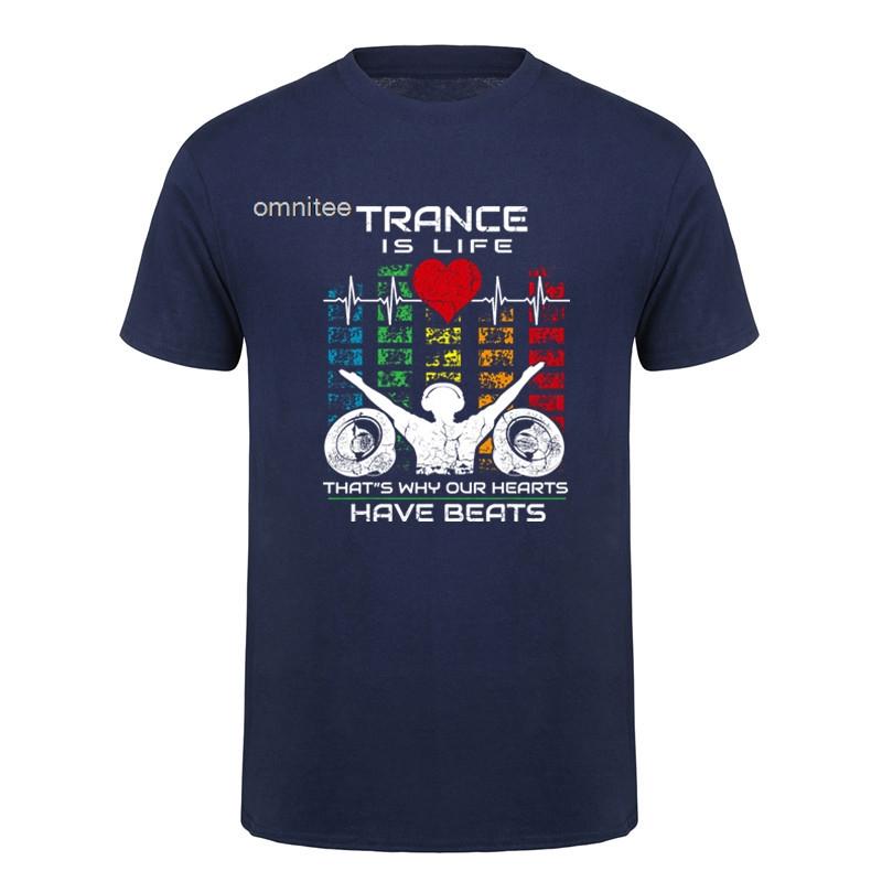 Im Addicted To Trance Music TShirt Streetwear Cotton Unisex EDM Rave Trippy DJ Gift T Shirts Tee HJ090