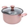 Stainless Steel Stock Pot Nonstick Cooking Soup Pot with Lid Ergonomic Handles for Induction Cooker Gas Stove